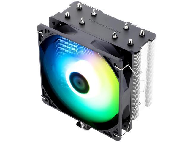 Thermalright AssassinX120 SE ARGB CPU Air Cooler, AX120 SE ARGB, 4 Heat Pipes, TL-C12C-S PWM Quiet Fan CPU Cooler With S-FDB Bearing, For AMD.