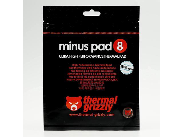 Thermopad Thermal Grizzly Minus Pad 8 - Silicone, Self-Adhesive, Thermally Conductive Thermal Pad - Conducts Heat and Cools The Heating Elements of...