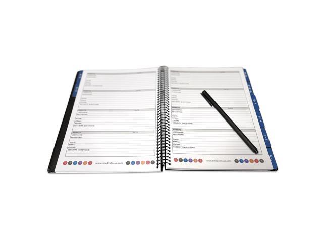 Faux Leather Executive Password Book