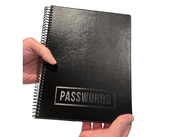 Faux Leather Executive Password Book