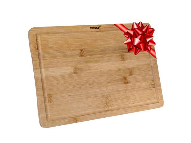 Photos - Chopping Board / Coaster Wood Cutting Board for Kitchen - 15x10' Large Bamboo Cutting Board with Ju