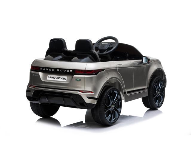 Kids Outdoor Toys 12V Electric Car with RC Ride On Cars with Open Doors, Leather Seat, Suspension Wheels, MP4 Screen, Silver, Americas Toys...