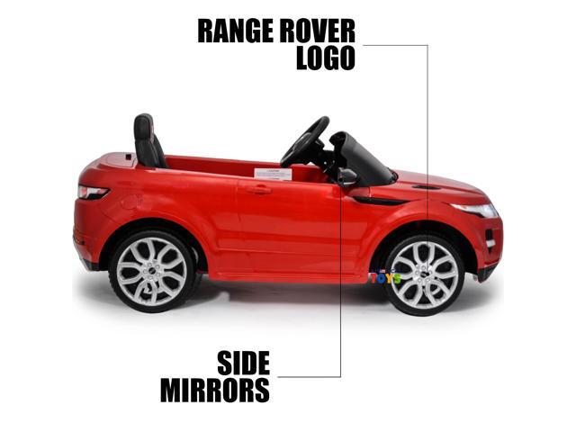 Americas Toys Ride On Car with RC - Electric 12V Battery Powered Car for Kid w/ Plastic Wheels, Seat Belt, Headlights, MP3 Music, Horn, Red...