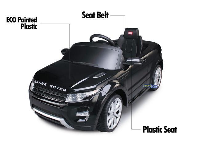 Americas Toys Ride On Car with RC - Electric 12V Battery Powered Car for Kid w/ Plastic Wheels, Seat Belt, Headlights, MP3 Music, Horn, Black...