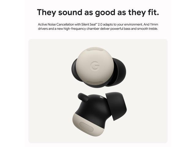 Google - Pixel Buds Pro 2 - Wireless Earbuds with Active Noise Cancellation – Bluetooth Headphones - Hazel - image 5
