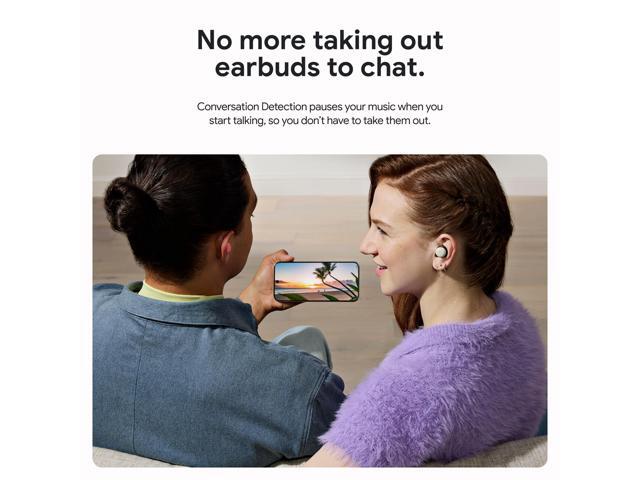 Google - Pixel Buds Pro 2 - Wireless Earbuds with Active Noise Cancellation – Bluetooth Headphones - Hazel - image 7