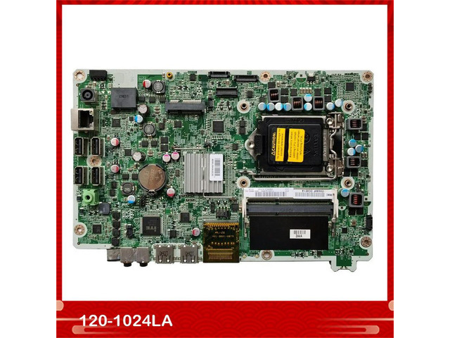 Working All-In-one Motherboard 120-1024LA H61 LGA1155 646908-003 665465-001 DA0WJ5MB6E0 Good