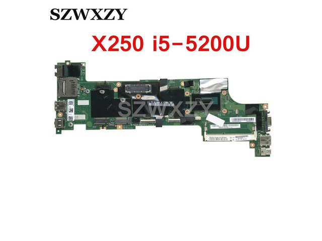 For X250 Laptop Motherboard FRU:00HT379 VIUX1 NM-A091 SR23Y i5-5200U DDR3L