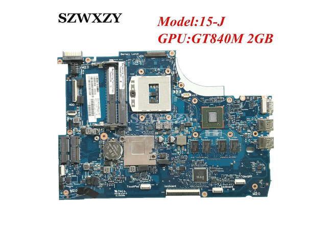 749752-001 749752-501 For 15-J Laptop Motherboard 6050A2548101-MB-A02 GT840M 2GB GPU DDR3 Not Repaired