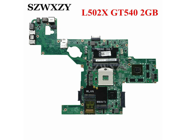Full For L502X Laptop Motherboard CN-0714WC 714WC DAGM6CMB8D0 HM67 GT540M/2GB