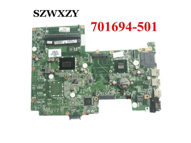 For 15 15-B Laptop Motherboard 701694-001 701694-501 DA0U36MB6D0 With i5-3317U CPU