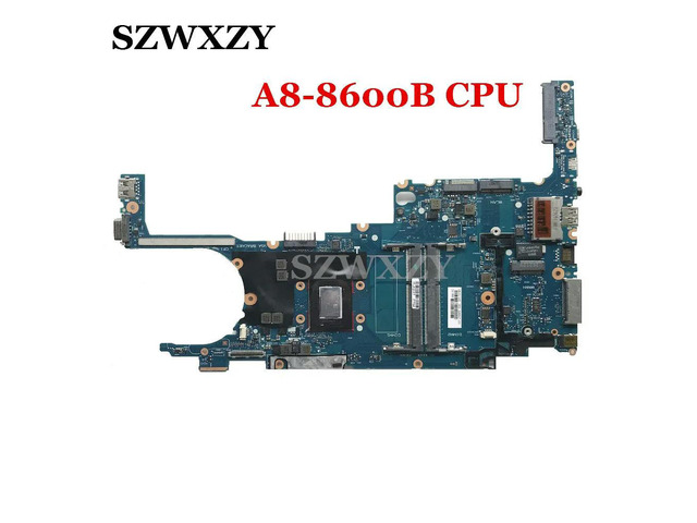 For EliteBook 725 G3 Laptop Motherboard 826627-001 826627-501 826627-601 with A8-8600b CPU 1.6ghz
