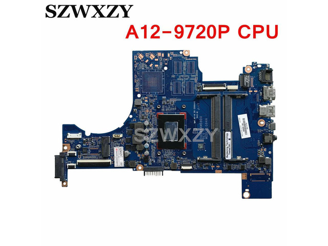 For 15-CD Laptop Motherboard DAG94AMB8D0 926286-601 926286-501 926286-001 with A12-9720P CPU