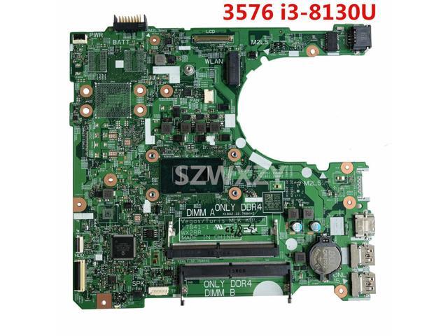 For Inspiron 3576 Laptop Motherboard CN-00NCNG 00NCNG 0NCNG With i3-8130U CPU DDR4