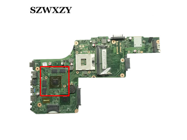 For Satellite S855 C855 L855 Laptop Motherboard HD7670M GPU V000275020 DK10FG-6050A2491301-MB-A02 HM76 DDR3