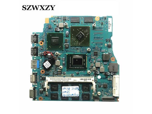 A1864049A For VPCSB VPCSD MBX-237 Laptop Motherboard with i3-2350M Processor 4GB RAM HD6470M 512MB