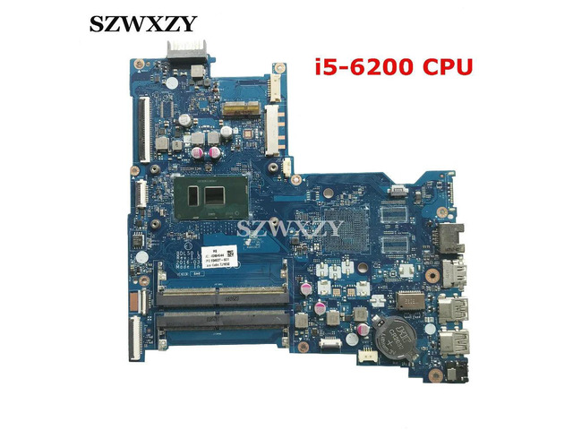For 15-AY Laptop Motherboard 854937-601 854937-001 854937-501 BDL50 LA-D704P SR2EY I5-6200U CPU