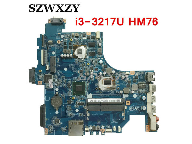 A1951372A For VIAO SVF152 SVF152A Laptop Motherboard DA0HK9MB6D0 i3-3217U HM76 DDR3 GT740M 1GB