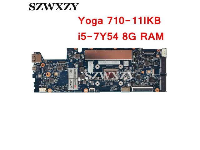 For YOGA 710-11IKB Laptop Motherboard FRU 5B20M35844 DYG21 NM-B011 With i5-7Y54 CPU 8GB RAM