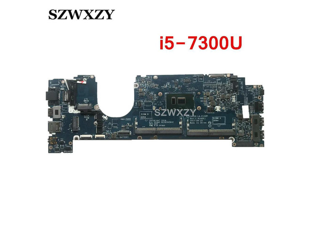 R0YRF For Inspiron 7480 Laptop Motherboard W/ i5-7300U 2.6GHz CPU DDR4 R0YRF 0R0YRF CN-0R0YRF LA-E132P