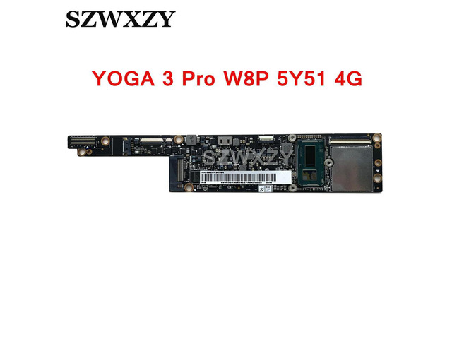 For Yoga 3 Pro 1370 Laptop Motherboard M-5Y51 CPU 4G RAM NM-A321 5B20H30464 5B20H30463