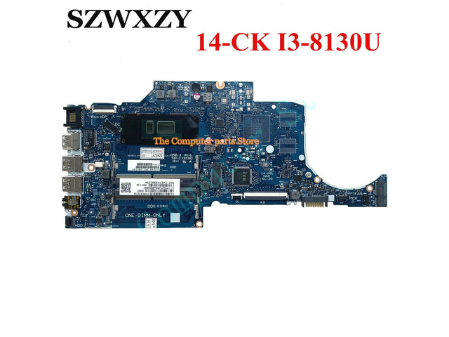 For 14S-CF 14-CK 14-CF 14-CR Laptop Motherboard L33910-601 L33910-001 6050A2992901-MB With i3-8130U CPU DDR4