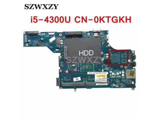 For Latitude E5540 Laptop Motherboard DDR3L VAW50 LA-A101P CN-0KTGKH 0KTGKH KTGKH With i5-4300U CPU