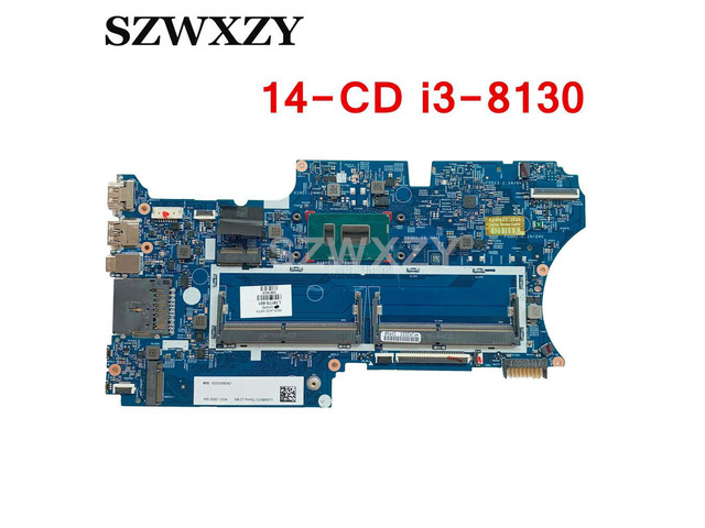 For X360 14-CD 14M-CD Laptop Motherboard L18175-601 L18175-001 With SR3W0 i3-8130U CPU 448.0E809.001B DDR4
