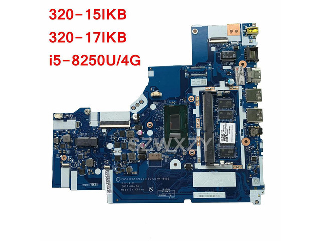 For 320-15IKB 320-17IKB V320-17IKB Laptop Motherboard NM-B451 5B20P99234 with i5-8250U CPU 4G RAM
