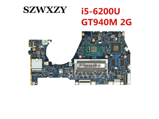 For Yoga 700-14ISK Laptop Motherboard with SR2EY i5-6200U DDR3 GT940M 2G 5B20K41650 BYG43 NM-A601
