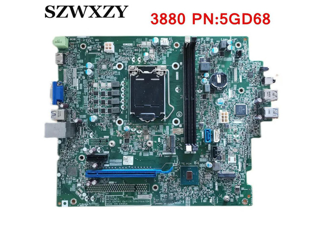 For 3880 MT Desktop Motherboard 5GD68 05GD68 CN-05GD68 Supports 10 Generations O