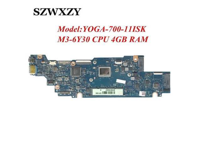 5B20K57013 For YOGA-700-11ISK Laptop Motherboard M3-6Y30 CPU 4GB RAM LA-D131P MainBoard