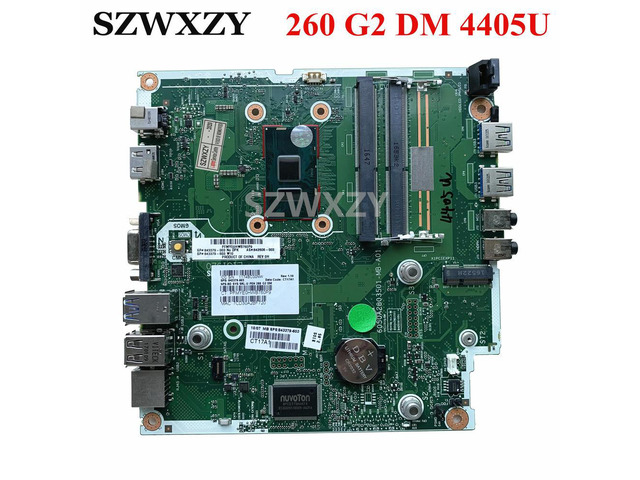For 260 G2 DM Desktop Motherboard With SR2EX 4405U CPU 6050A2803501-MB 843379-603 843379-003 842606-003 DDR4