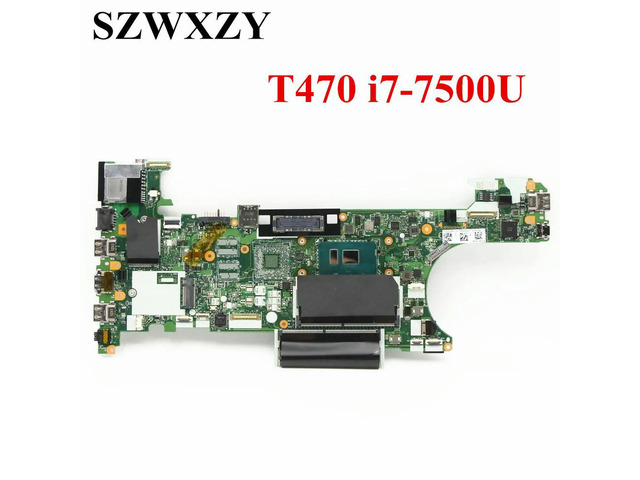 For T470 Laptop Integrated FRU 01LV683 01AX995 01HX680 01HX670 NM-A931 With i7-7500U CPU