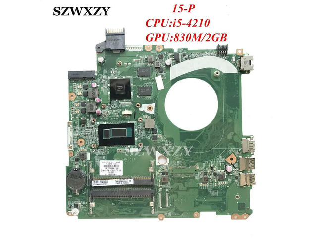 766476-501 766476-001 For 15-P Laptop Motherboard With i5-4210U 1.7GHz CPU 830M/2GB GPU DAY11AMB6E0