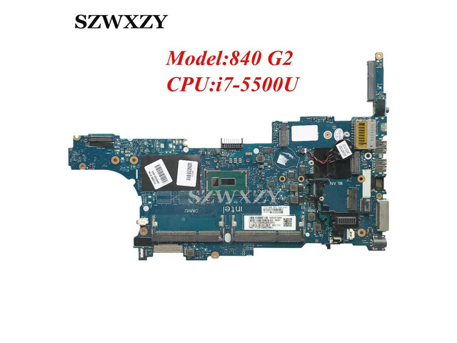 799512-601 799512-501 799512-001 For 840 G2 Laptop Motherboard With SR23W i7-5500U 6050A2637901-MB-A02