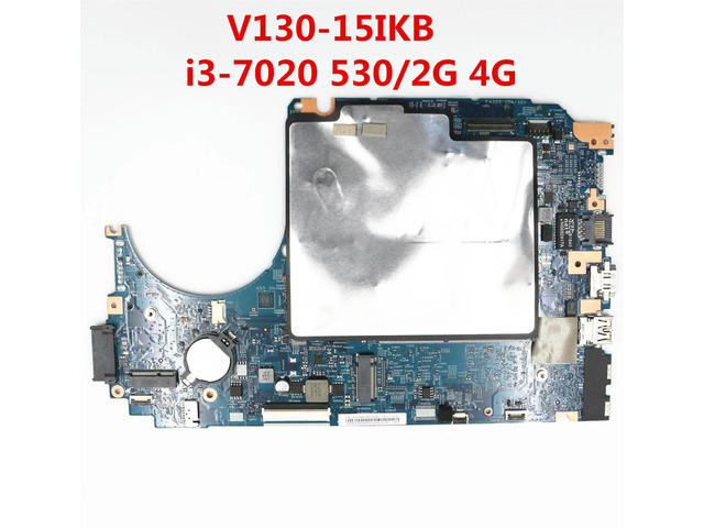 For V130-15IKB Laptop Motherboard 5B20R33555 5B20R33549 448.0DC04.003M i3-7020 CPU 530 2G GPU 4G RAM
