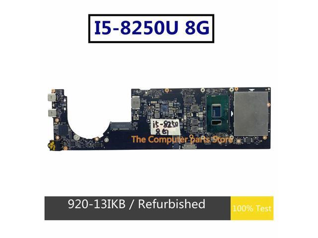 For YOGA 920-13IKB Laptop Motherboard FRU 5B20Q09684 DYG60 NM-B291 With I5-8250 CPU 8G RAM