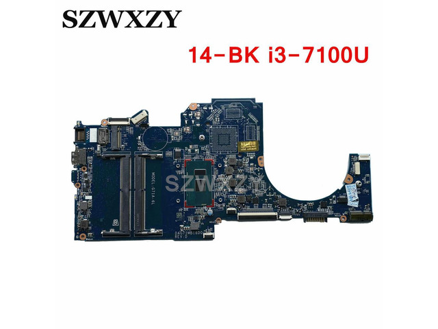 For Pavilion 14-BK 14-BP Laptop Motherbaord DAG71MB16D0 927266-001 927266-601 i3-7100U DDR4