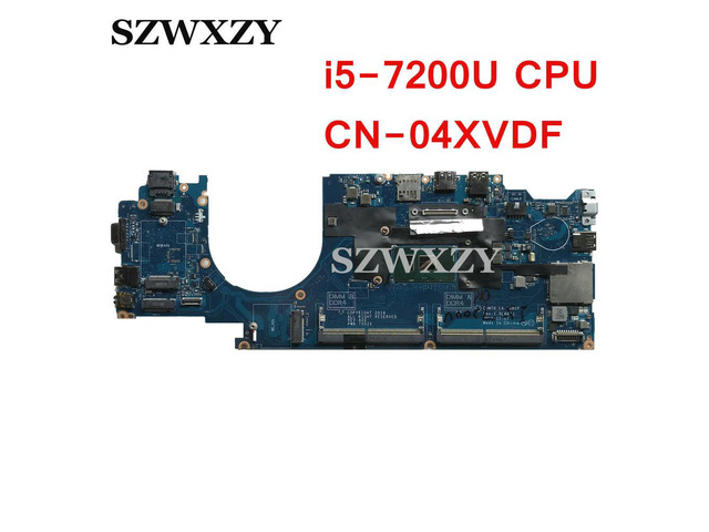 For Latitude 5480 Laptop Motherboard SR342 i5-7200U CPU PWB:TXD2X CDM70 LA-E081P CN-04XVDF 04XVDF 4XVDF DDR4