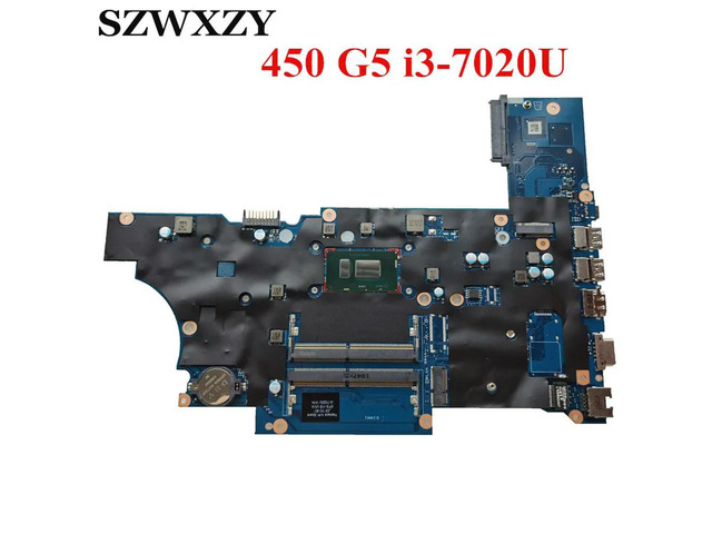 For ProBook 450 G5 Laptop Motherboard With i3-7020U CPU L23103-001 L23103-601 DA0X8CMB6E0 DDR4