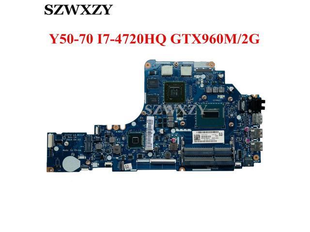For Y50-70 Laptop Motherboard With I7-4720HQ CPU GTX 960M 2GB GPU 5B20H29166 LA-B111P