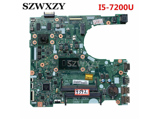 For Vostro 3468 3568 Laptop Motherboard i5-7200U R5 M420 2G 15341-1 91N85 CN-031T2G 031T2G 31T2G