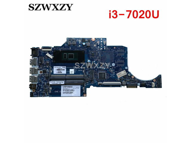 For 14-CK 14-CF 240 G7 Laptop Motherboard L23230-601 L23230-001 6050A2977601-MB With i3-7020U DDR4