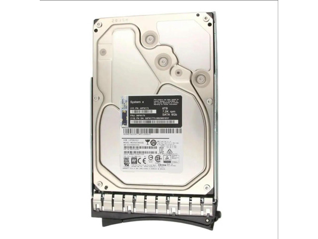 FOR 00FN174 6TB 7.2K 6Gbps NL SATA 3.5in G2HS 512e HDD One year warranty