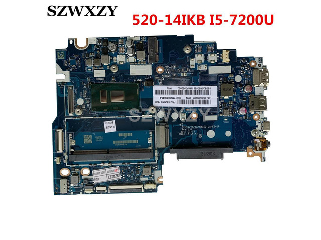 For Yoga 520-14IKB Laptop Motherboard LA-E541P 5B20N67638 with i5-7200U CPU