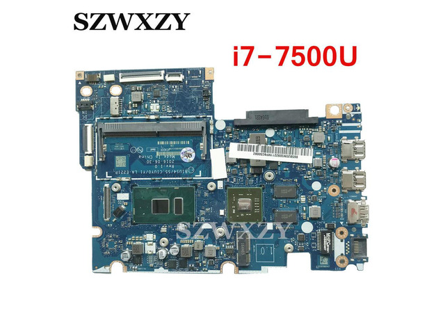 5B20M32922 LA-E221P For Yoga 510-14IKB Flex 4-1480 Laptop Motherboard With SR2ZV i7-7500u CPU DDR4