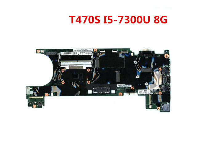 For T470S Laptop Motherboard FRU 01ER344 01ER065 01ER064 I5-7300U CPU 8GB RAM