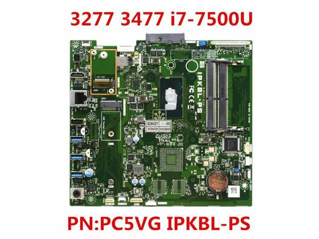 For Inspiron 3277 3477 All-in-one AIO Desktop Motherboard IPKBL-PS I7-7500U CN-0PC5VG PC5VG