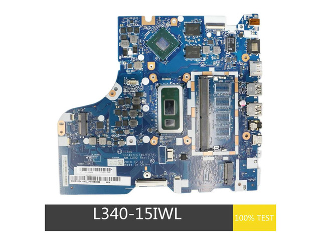 For L340-15IWL L340-17IWL Laptop Motherboard NM-C092 5B20S41697 CPU I5-8265U GPU MX110 2G 0G RAM